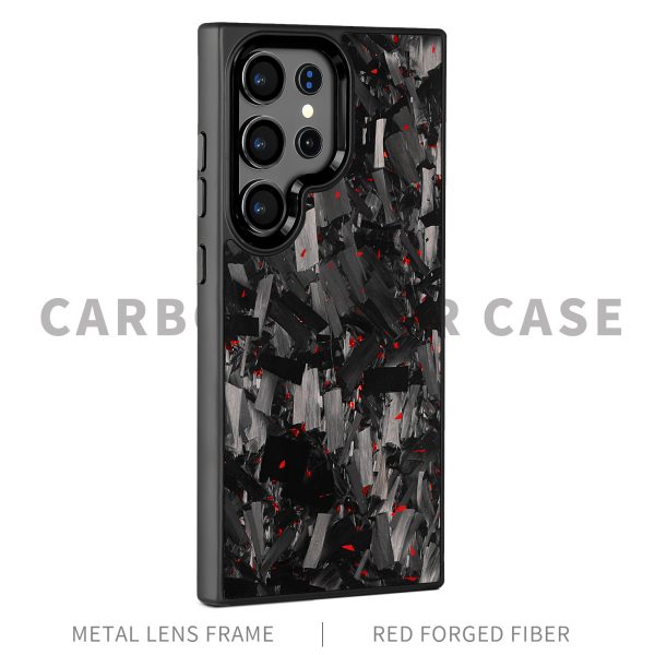 Magnetic Forged Carbon Fiber Shell Phone Case Protective Sleeve - Image 7