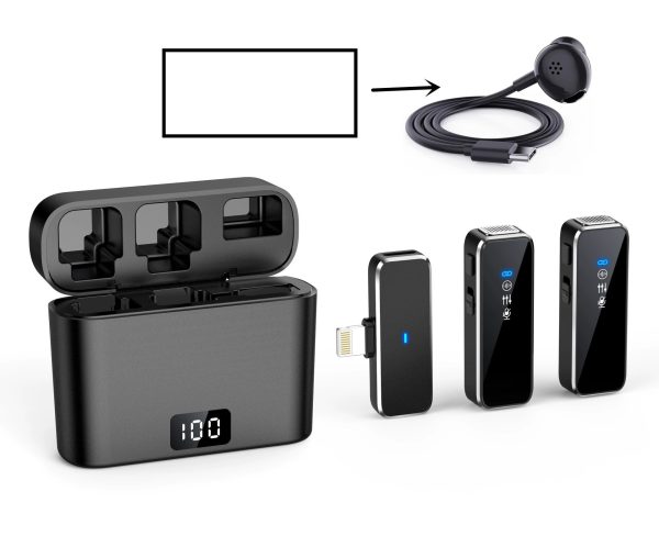 Wireless Collar Clip Microphone Noise Reduction - Image 3