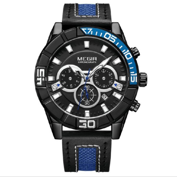 Luminous Calendar Large Dial Men's Quartz Watch - Image 3